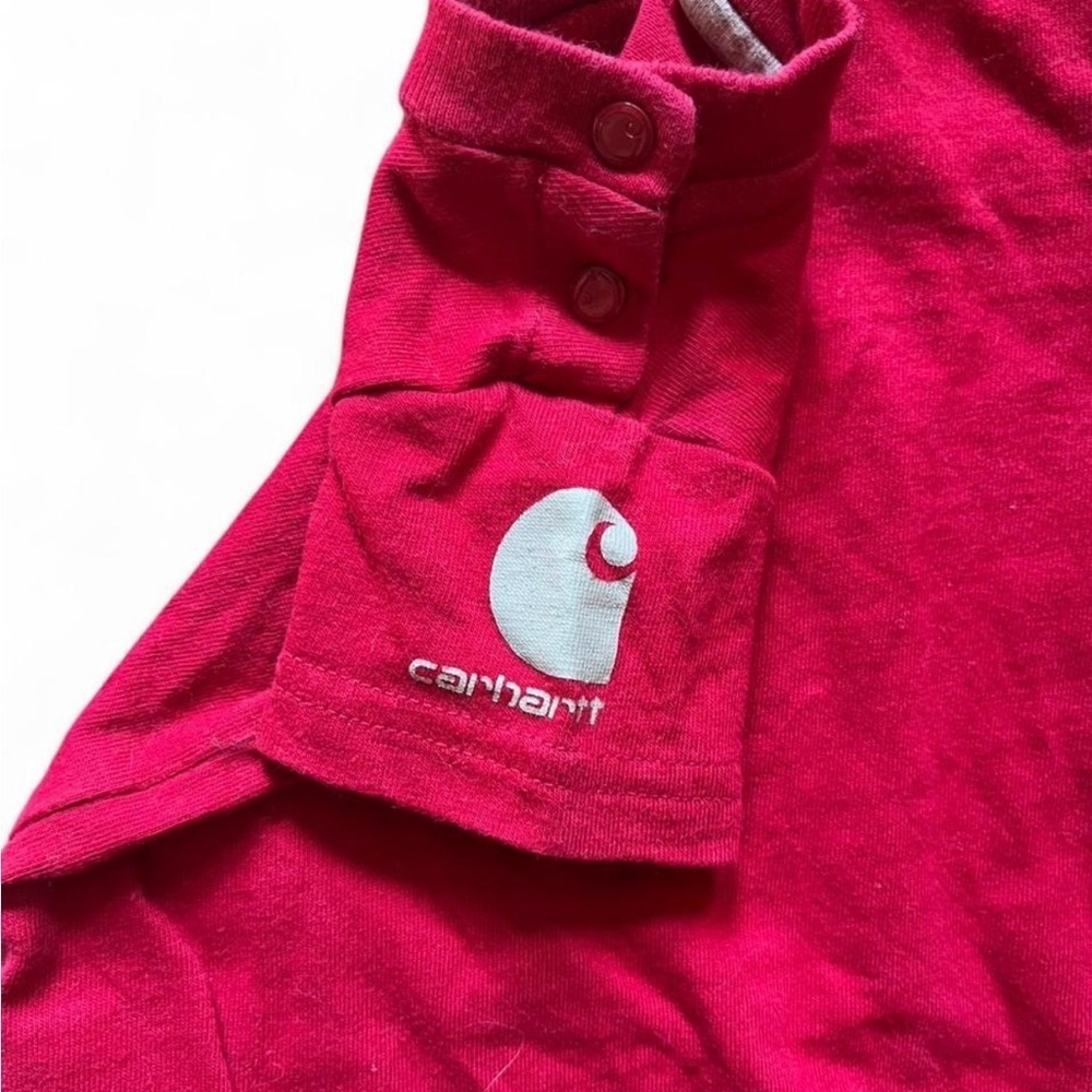 Carhartt Baby Red 'Rough and Tough' Graphic T, size 6months - Picture 3 of 7